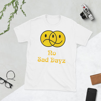 No Sad Dayz Men's T-Shirt - Spread Positivity with Every Step